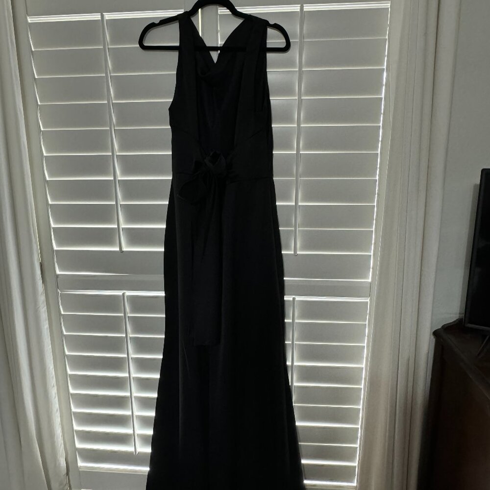 Amsale Black Maxi Dress